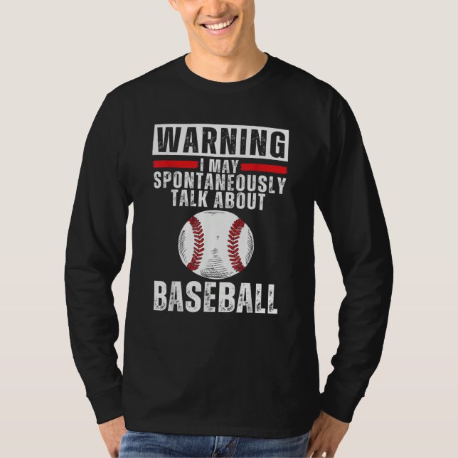 Camiseta Baseball Sayings For Men Women Kids  Baseball (Frente)