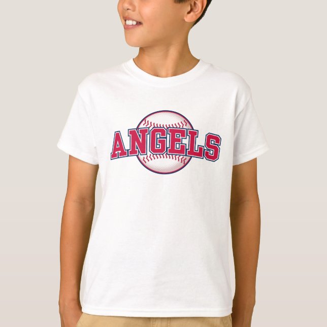 Camiseta Baseball Team Los Angeles Angel (Frente)