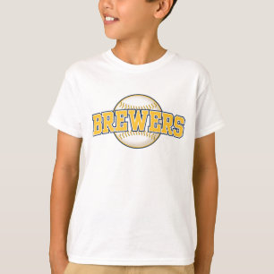 Camiseta Baseball Team Milwaukee Brewer