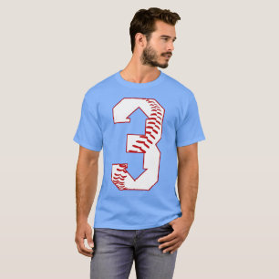Camiseta Baseball - Três para cima três para baixo - 3 pa