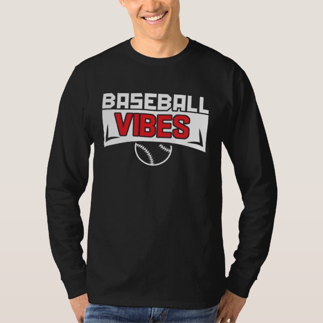 Camiseta Baseball Vibes Baseball Coach Pitcher Batter Catch (Frente)
