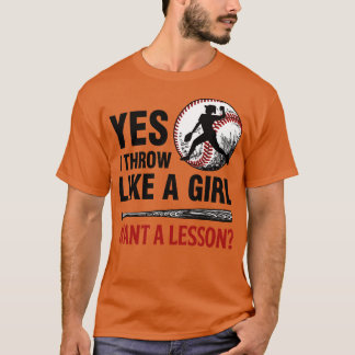 Camiseta Baseball Woman Pitcher