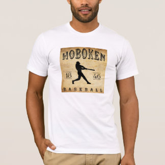Camiseta Basebol 1846 de Hoboken New-jersey