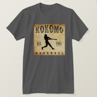 Camiseta Basebol 1896 de Kokomo Indiana