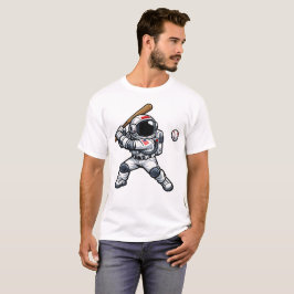 Camiseta Basebol Astronauta