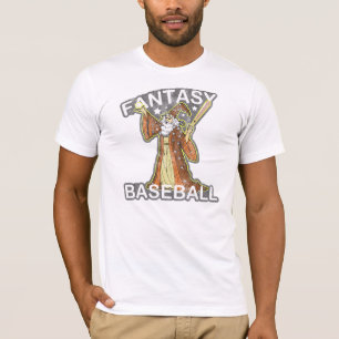 Camiseta Basebol da fantasia