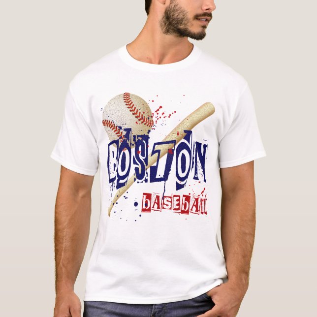 CAMISETA BASEBOL DE BOSTON (Frente)