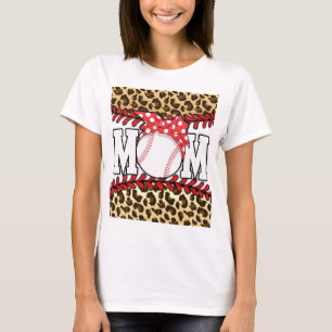 Camiseta Basebol de Cabelo Mensal do dia de as mães