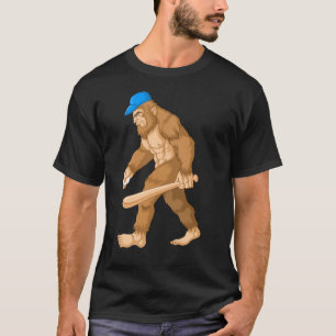 Camiseta basebol de pé