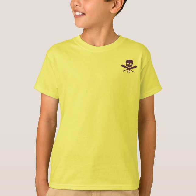 Camiseta Basebol do pirata (Frente)