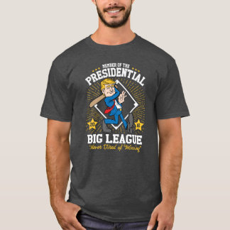 Camiseta "Basebol do trunfo da grande liga presidencial"