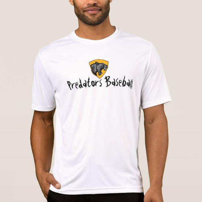 Camiseta Basebol dos predadores (Frente)