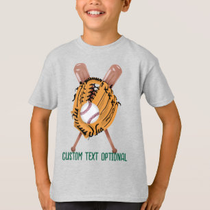 Camiseta Basebol, Luvas e Tacos