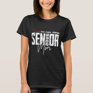 Camiseta Basebol mãe sênior 2026 último inning beisebolBase