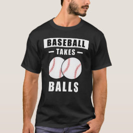 Camiseta Basebol Pega Bolas - Divertido