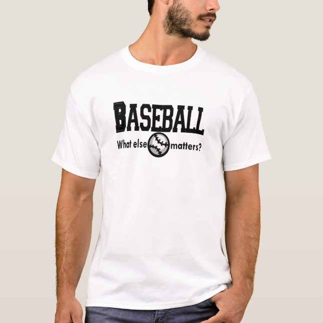 Camiseta Basebol, que t-shirt e presentes outros das (Frente)