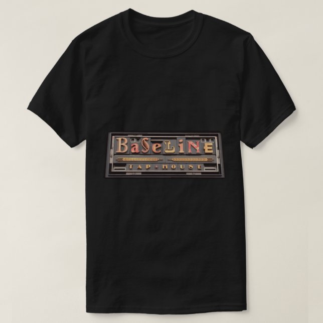 Camiseta Baseline Tap House Classic T-Shirt (Frente do Design)