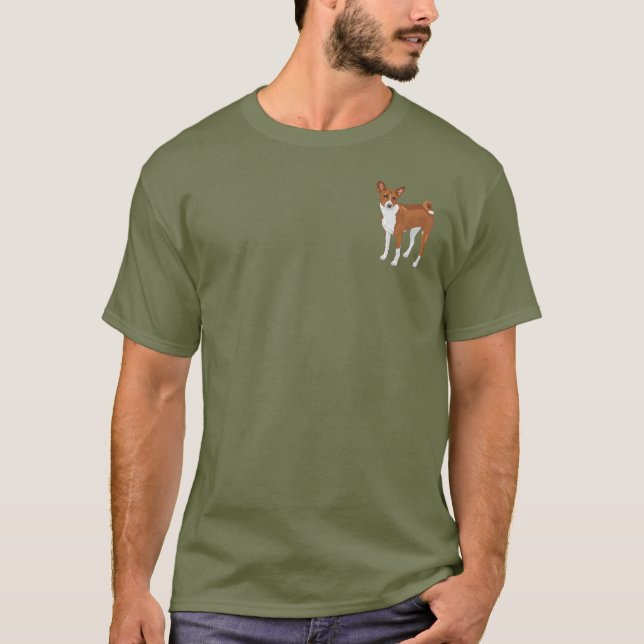 Camiseta Basenji (Frente)