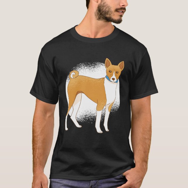 Camiseta Basenji dog (Frente)