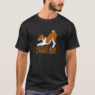 Camiseta Basenji I Love My Mãe - Cute and Fun Design para o