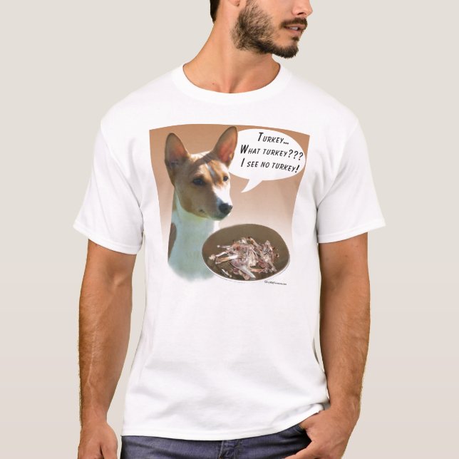 Camiseta Basenji Turquia (Frente)