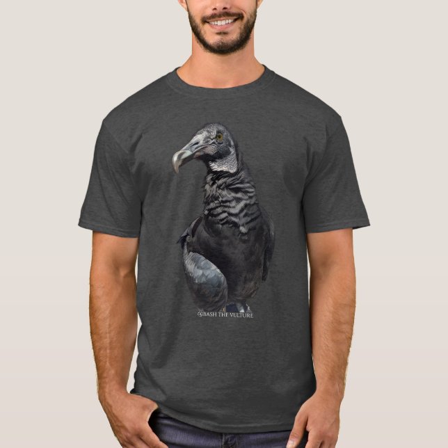 Camiseta Bash the Black Vulture T-Shirt (Frente)