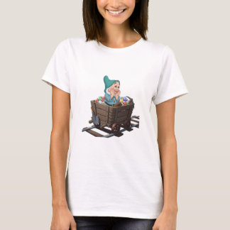 Camiseta Bashful Snow White Mining Cart Diamond Art