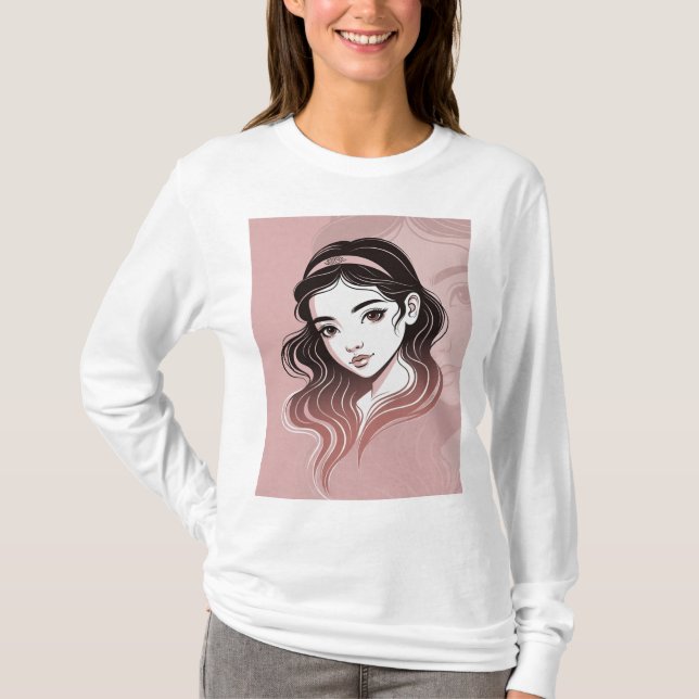 Camiseta Basic Long Sleeve T-Shirt (Frente)