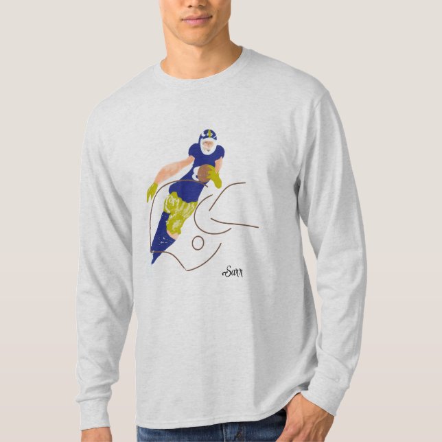 Camiseta Basic Long Sleeve T-Shirt : The Kickoff (Frente)