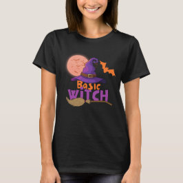 Camiseta Basic Witch - for women halloween 2024