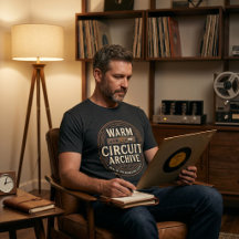 Camiseta Básica Arquivo de Circuito Quente