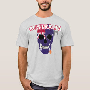 Camiseta básica B2 da HANDSKULL Austrália