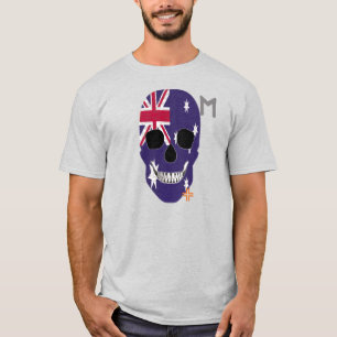 Camiseta básica B2 da HANDSKULL Austrália