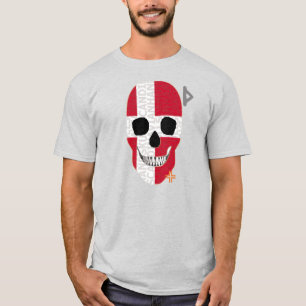 Camiseta básica B2 da HANDSKULL Dinamarca