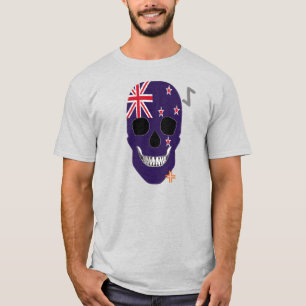 Camiseta básica B2 da HANDSKULL Nova Zelândia