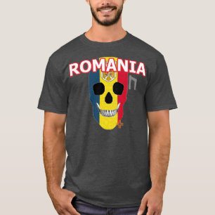 Camiseta básica B2 da HANDSKULL Romênia