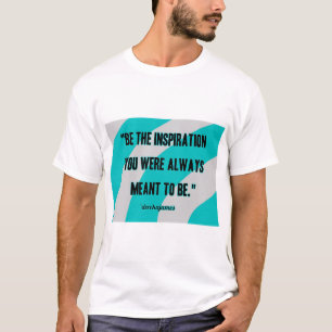 Camiseta Básica Branca de Inspiração Masculina