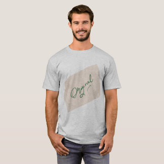 Camiseta Básica Cinza Masculina Original 1
