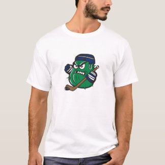 Camiseta básica com o logotipo "ICON" dos pepinos 