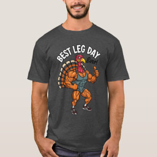 Camiseta Básica Dark de Dia de Ação de Graças