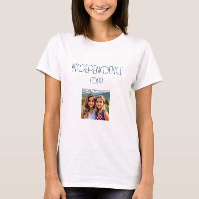 Camiseta Básica das Mulheres (Frente)