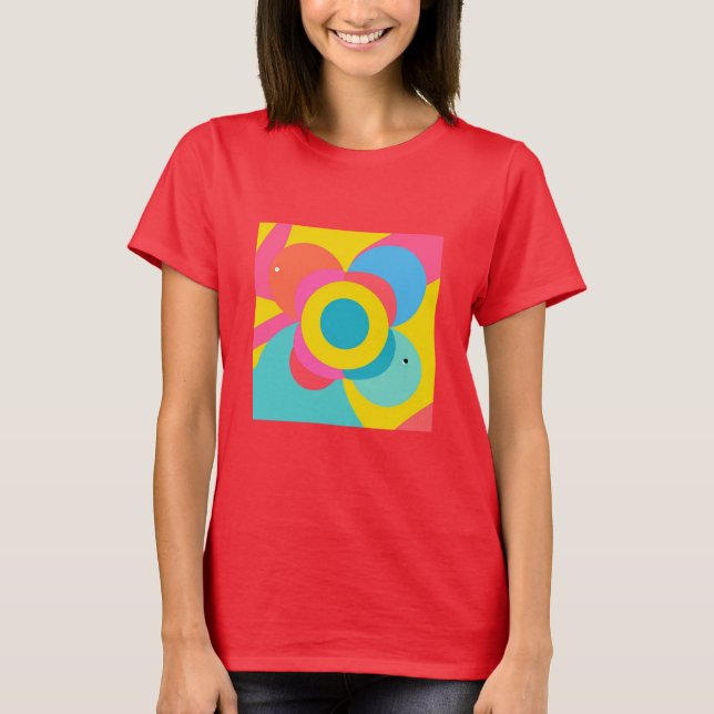 Camiseta Básica das Mulheres (Frente)