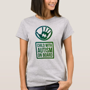 Camiseta Básica das Mulheres Autismo