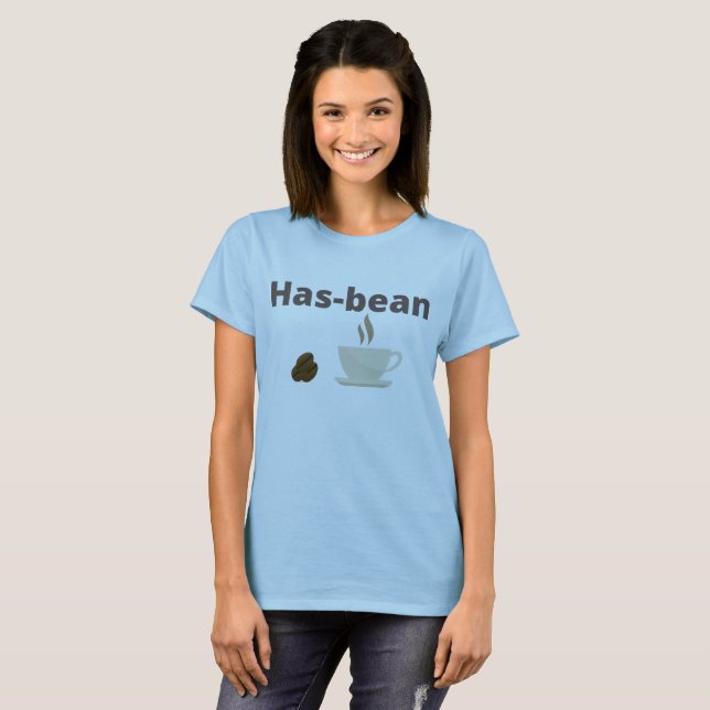 Camiseta Básica das Mulheres de Bean (Frente Completa)