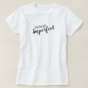 Camiseta Básica das Mulheres Perfeitamente Imperf