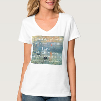 Camiseta básica de camiseta-do-pescoço-feminino