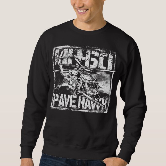 Camiseta Básica de Camisola HH-60 Pave Hawk Men (Frente)