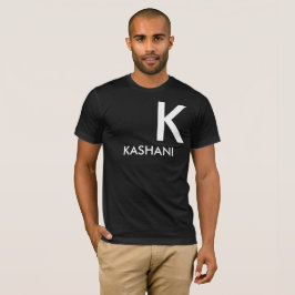 Camiseta Básica de Canvas Bella Masculina KASHANI