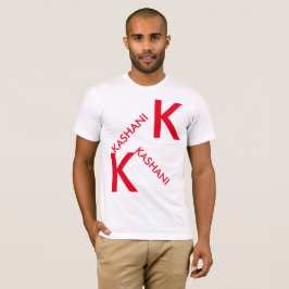 Camiseta Básica de Canvas Bella Masculina KASHANI