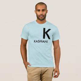 Camiseta Básica de Canvas Bella Masculina KASHANI